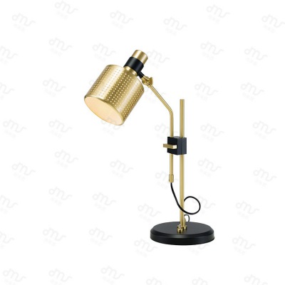 簡約時(shí)尚臥室床頭書房金色臺燈